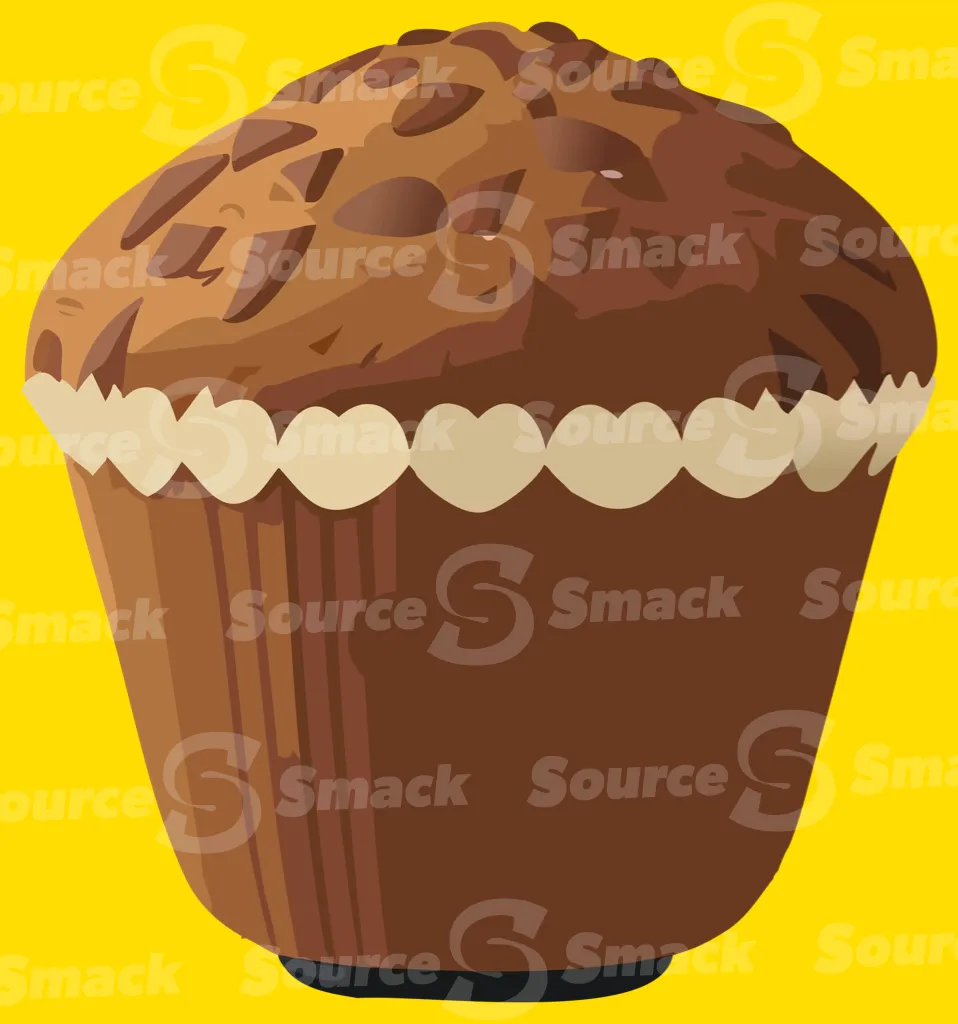 A bran muffin