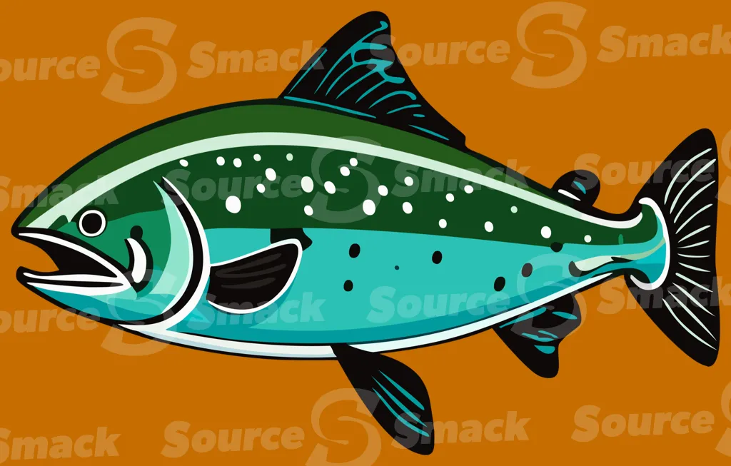 A spotted ocean-type looking fish