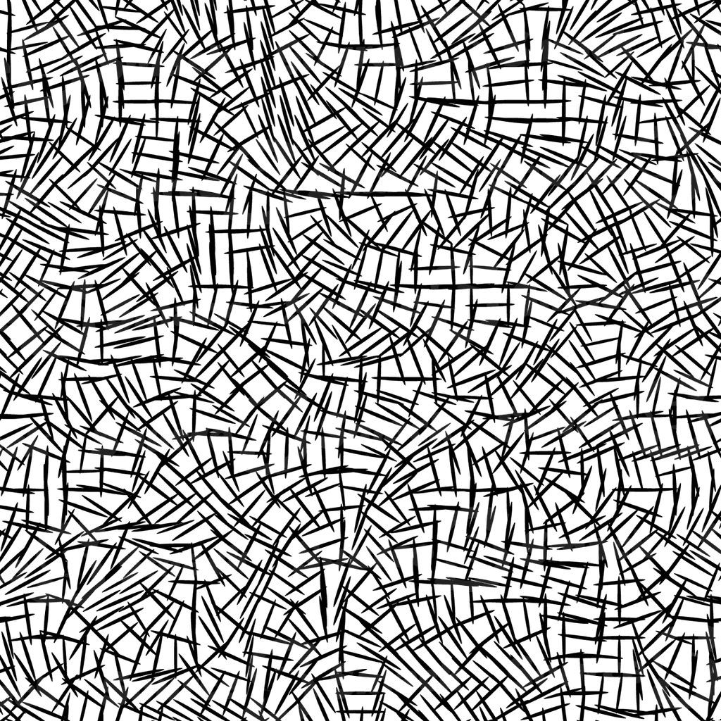 A grunge-like vector halftone angled and crosshatched texture