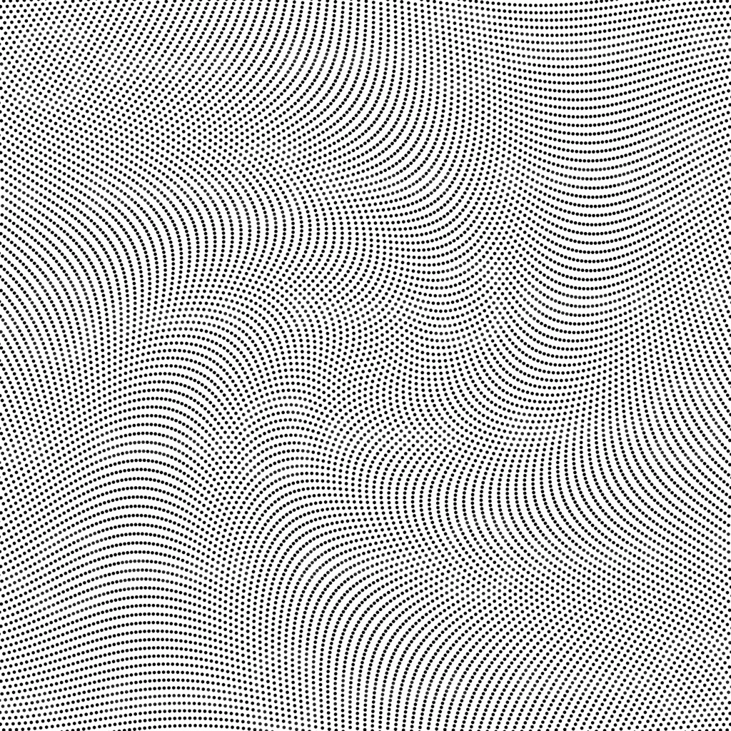 A twisted distorted halftone halftone effect