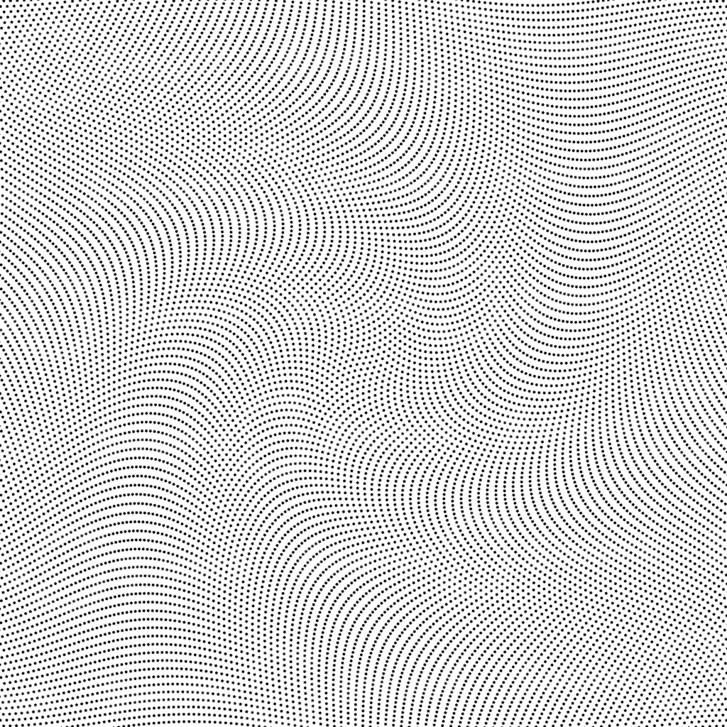 A wavey distorted star halftone effect
