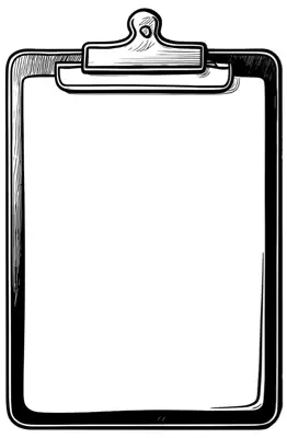 A medical clipboard