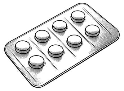 A prescription pill pack