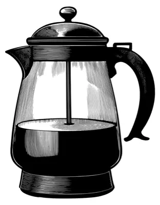A coffee maker machine