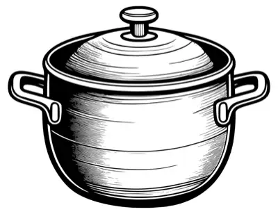 A cooking pot