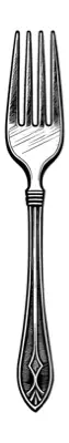A kitchen fork utensil