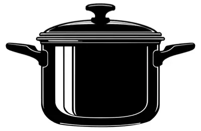 A cooking pot