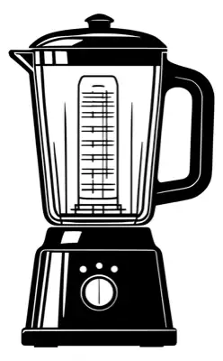 A kitchen blender