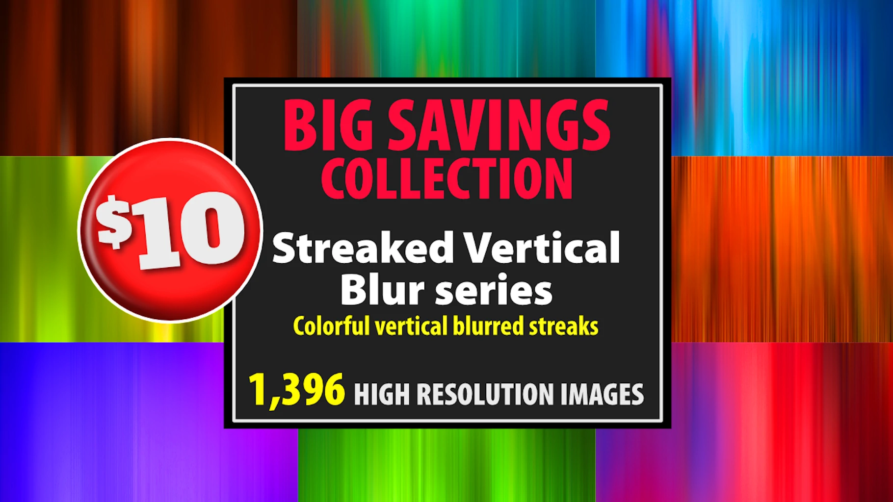 Streaked Vertical Blur Package